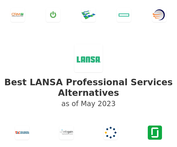 Best LANSA Professional Services Alternatives