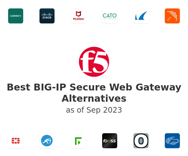 Best BIG-IP Secure Web Gateway Alternatives