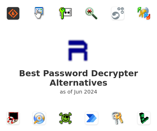 Best Password Decrypter Alternatives