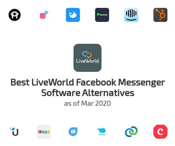 Best LiveWorld Facebook Messenger Software Alternatives