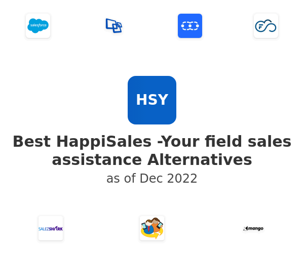 Best HappiSales -Your field sales assistance Alternatives