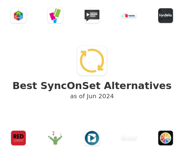 Best SyncOnSet Alternatives