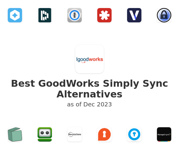 Best GoodWorks Simply Sync Alternatives