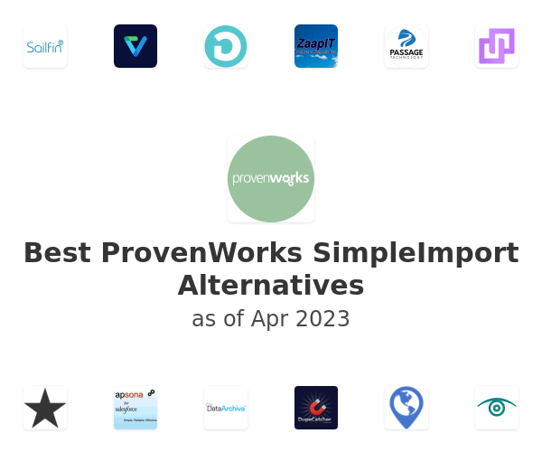 Best ProvenWorks SimpleImport Alternatives