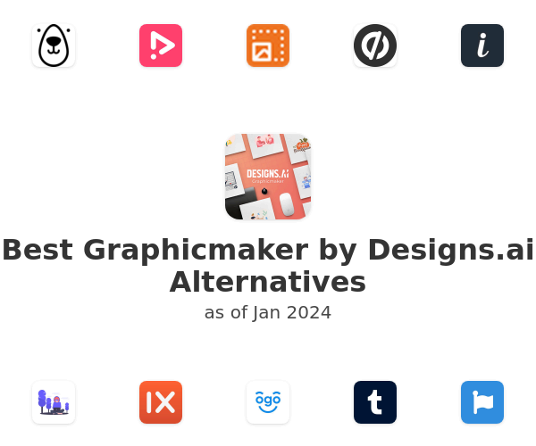 Best Graphicmaker by Designs.ai Alternatives