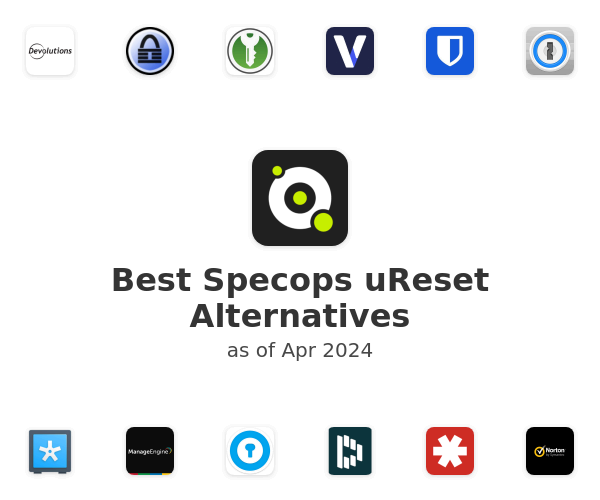 Best Specops uReset Alternatives