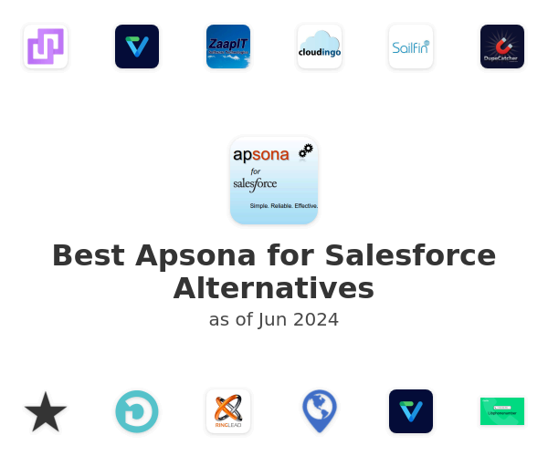 Best Apsona for Salesforce Alternatives