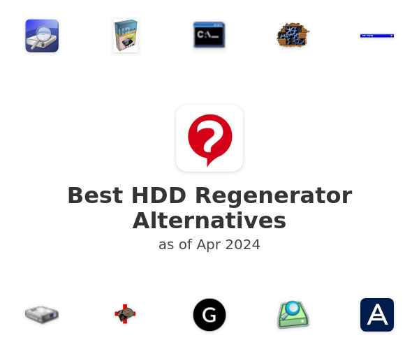 Best HDD Regenerator Alternatives