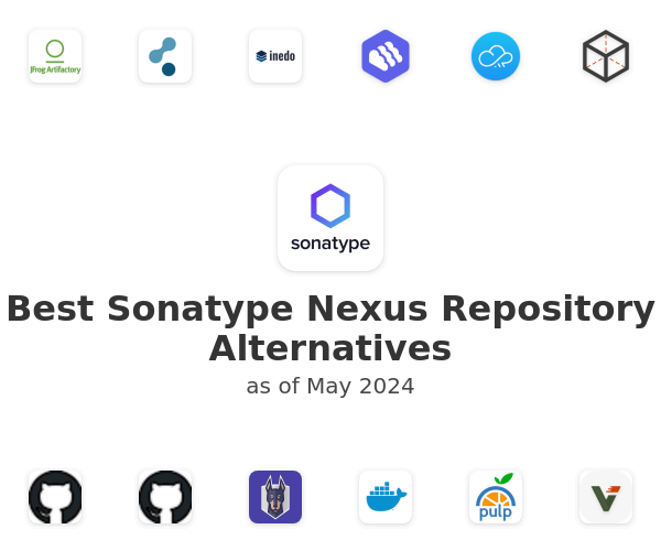 Best Sonatype Nexus Repository Alternatives