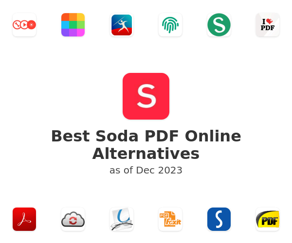 Best Soda PDF Online Alternatives