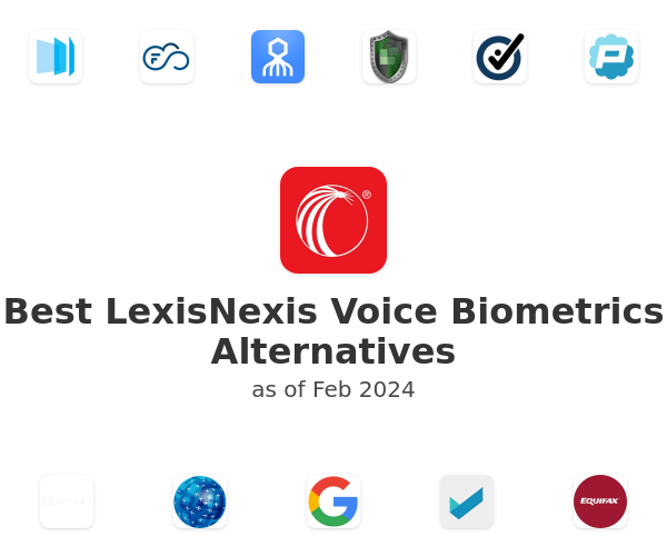 Best LexisNexis Voice Biometrics Alternatives