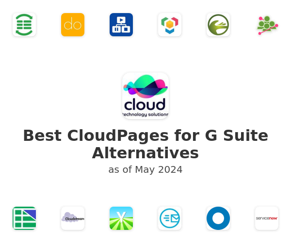 Best CloudPages for G Suite Alternatives