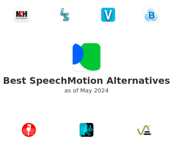Best SpeechMotion Alternatives