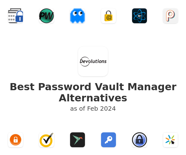 Best Password Vault Manager Alternatives