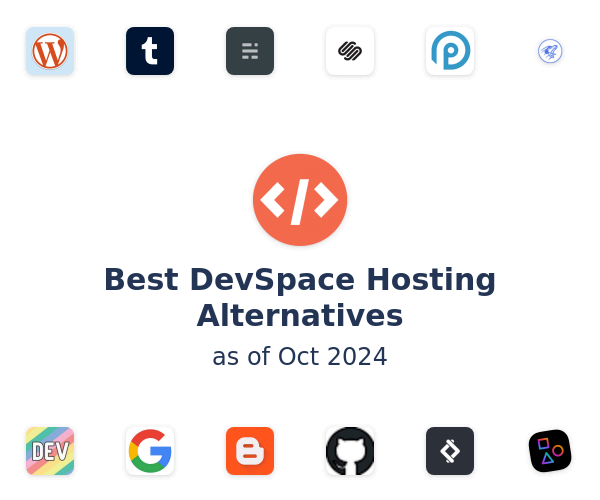 Best DevSpace Hosting Alternatives