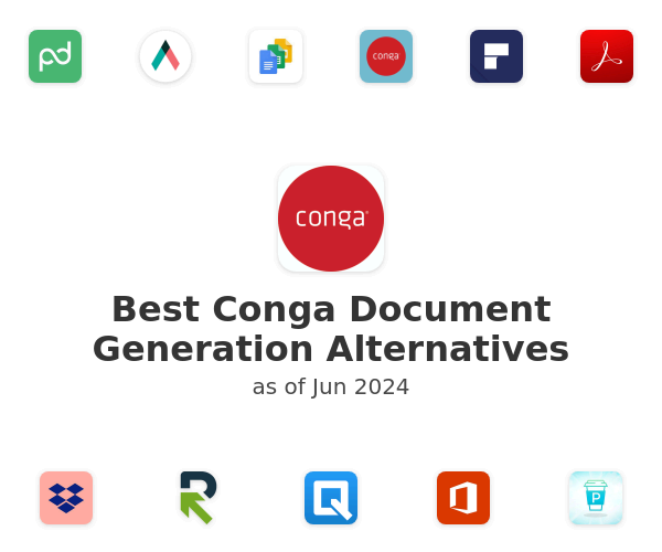 Best Conga Document Generation Alternatives