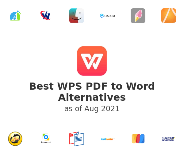 Best WPS PDF to Word Alternatives
