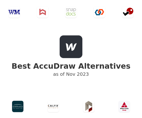 Best AccuDraw Alternatives