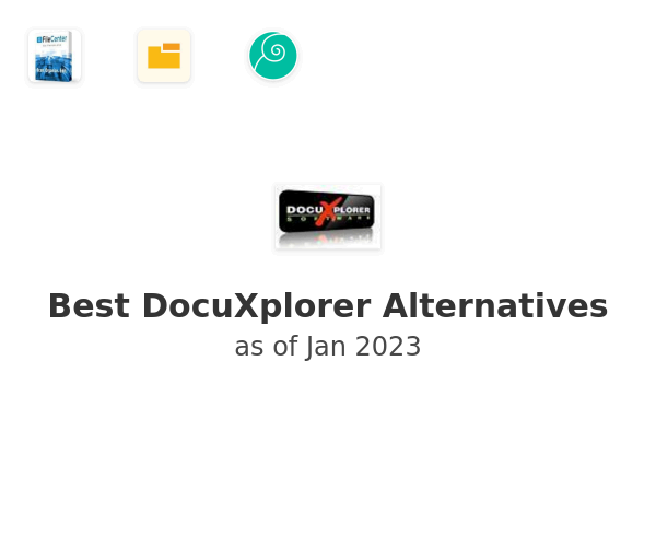 Best DocuXplorer Alternatives