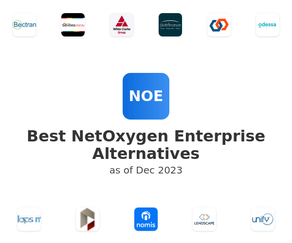 Best NetOxygen Enterprise Alternatives