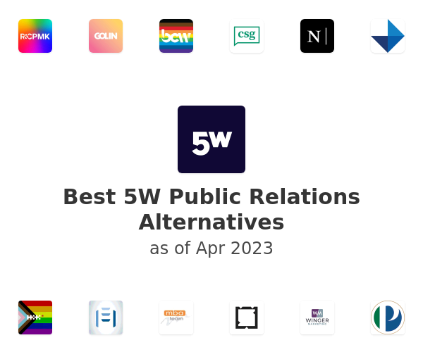 Best 5W Public Relations Alternatives