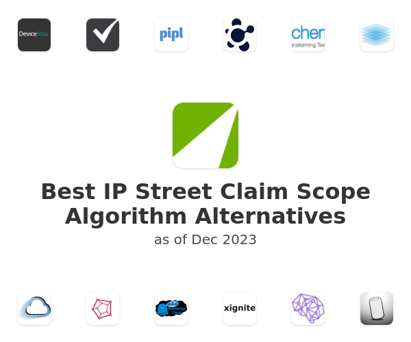 Best IP Street Claim Scope Algorithm Alternatives
