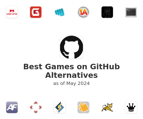 Best Games on GitHub Alternatives