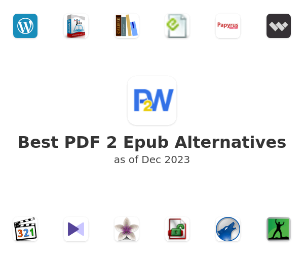 Best PDF 2 Epub Alternatives