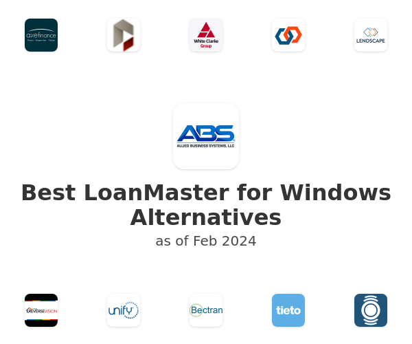 Best LoanMaster for Windows Alternatives