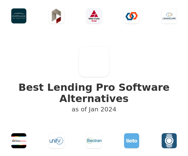 Best Lending Pro Software Alternatives