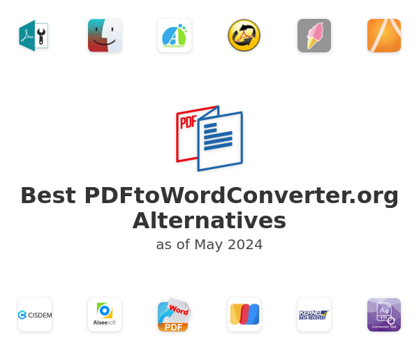 Best PDFtoWordConverter.org Alternatives