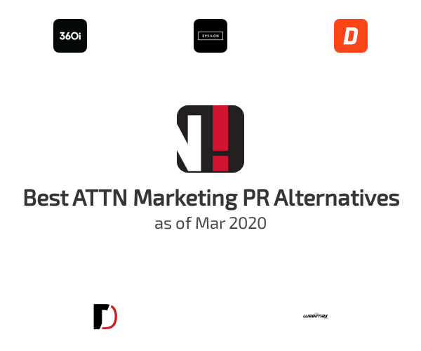 Best ATTN Marketing PR Alternatives