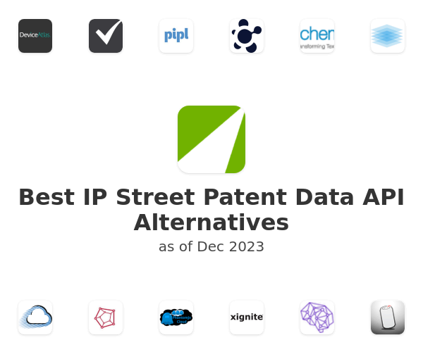 Best IP Street Patent Data API Alternatives