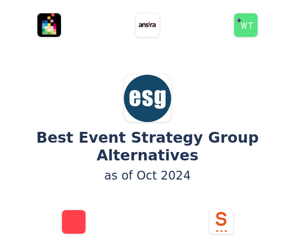 Best Event Strategy Group Alternatives