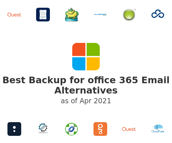 Best Backup for office 365 Email Alternatives