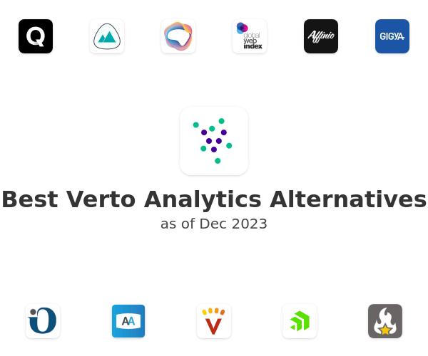 Best Verto Analytics Alternatives