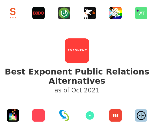 Best Exponent Public Relations Alternatives