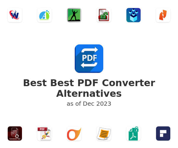 Best Best PDF Converter Alternatives