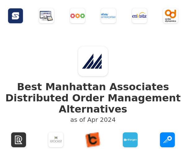 Best Manhattan Associates Distributed Order Management Alternatives