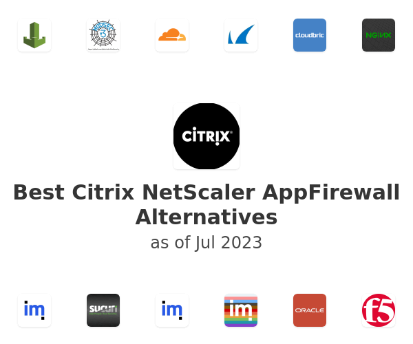 Best Citrix NetScaler AppFirewall Alternatives