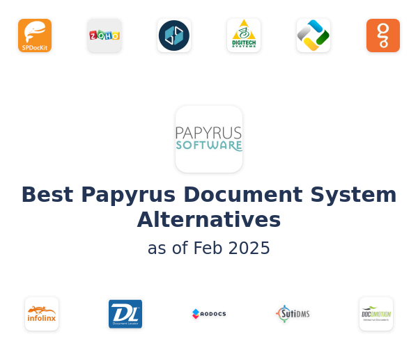 Best Papyrus Document System Alternatives