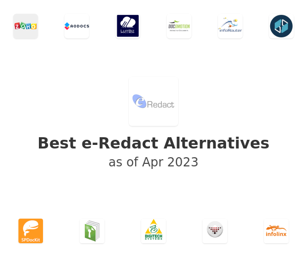 Best e-Redact Alternatives