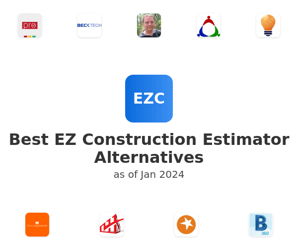 Best EZ Construction Estimator Alternatives