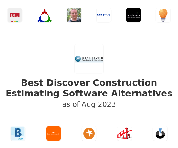 Best Discover Construction Estimating Software Alternatives