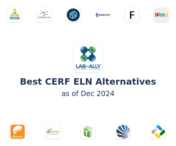 Best CERF ELN Alternatives