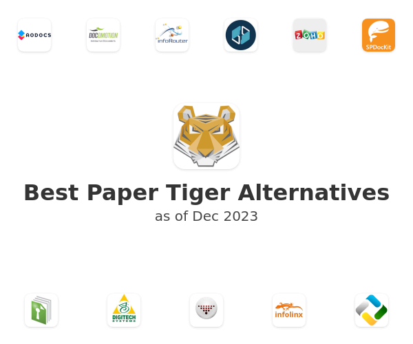 Best Paper Tiger Alternatives