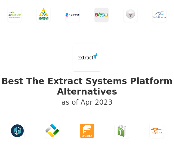 Best The Extract Systems Platform Alternatives