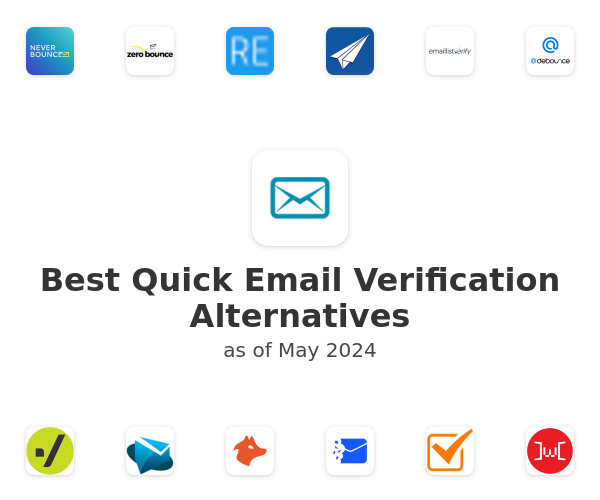 Best Quick Email Verification Alternatives