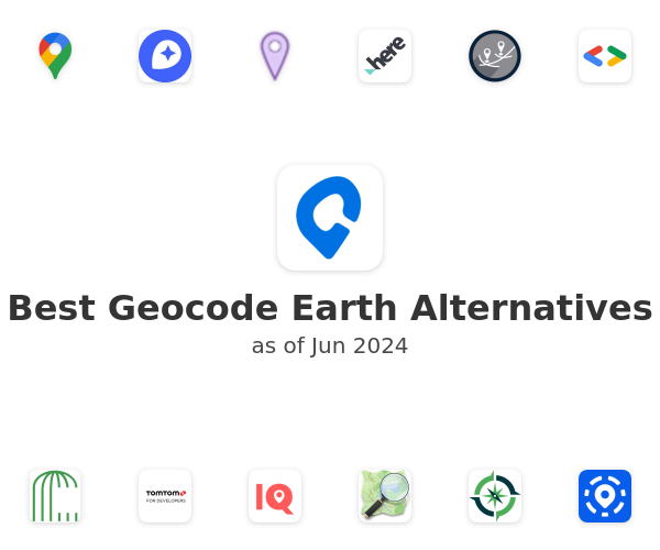 Best Geocode Earth Alternatives