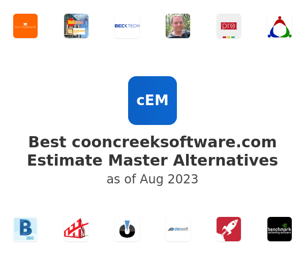 Best cooncreeksoftware.com Estimate Master Alternatives